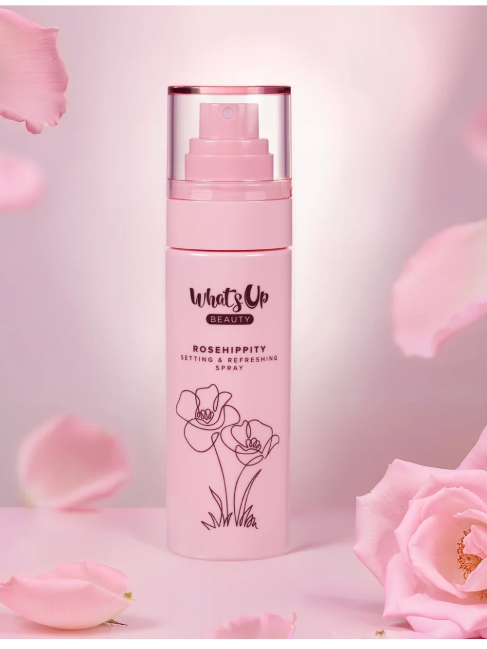 What’s Up Beauty Rosehippity Setting & Refreshing Spray 2.7 oz New